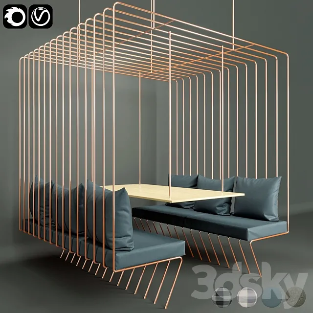 infibond restaurant & office 3D Model