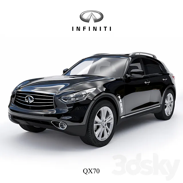 Infiniti QX70 (FX) 3DModel