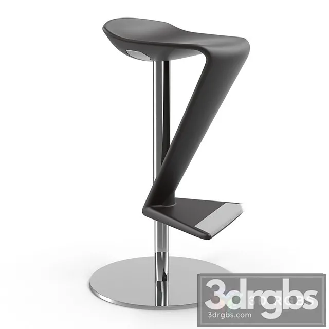 Infiniti Zed Bar Stool 3D Model Free