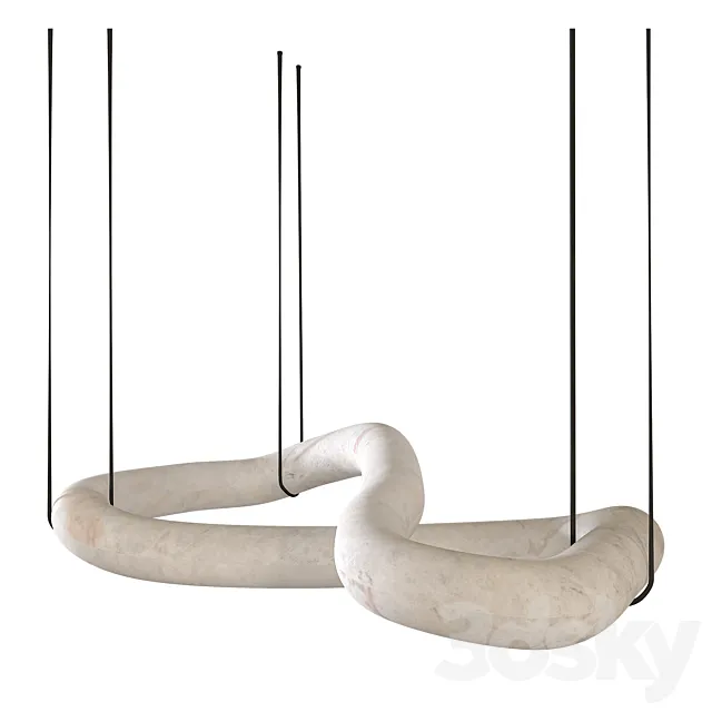 INFINITY 8H Pendant Lamp 3D Model