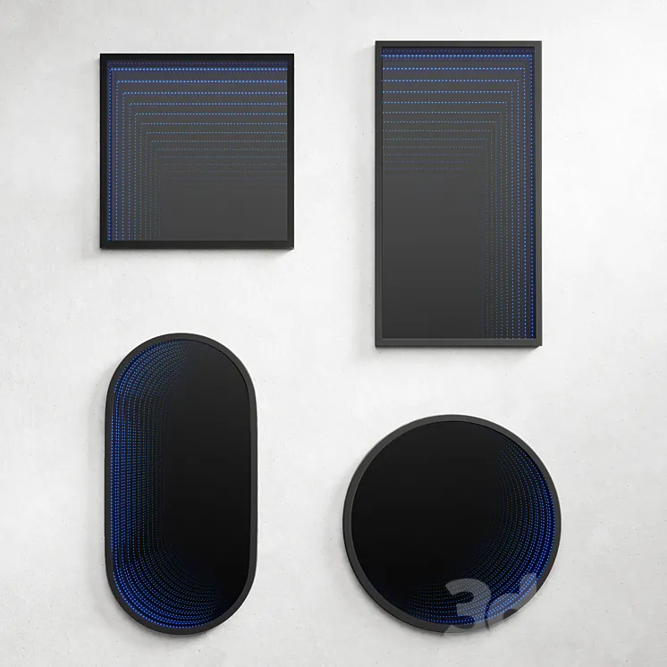 Infinity mirror 3D Model Free