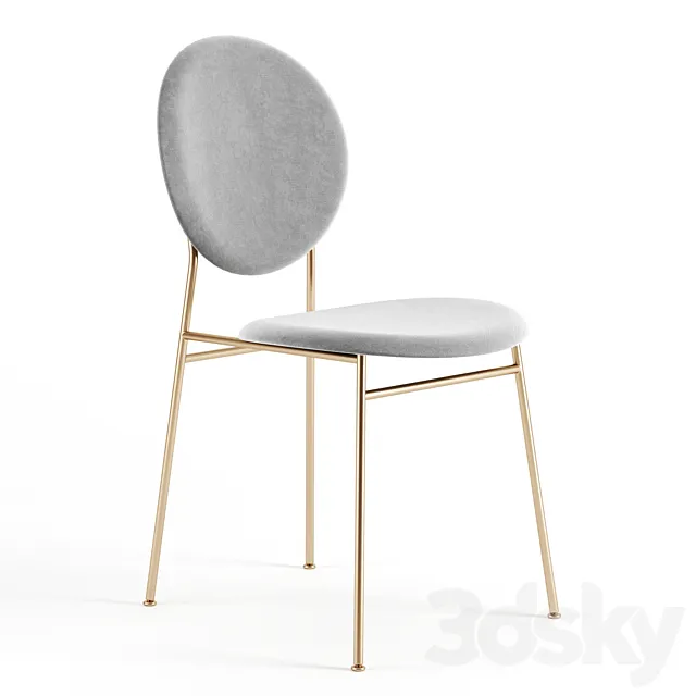 Ingrid Dining Chair by Westelm 3D Model
