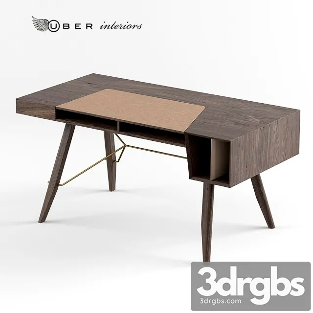Inkiostro Desk 3D Model Free