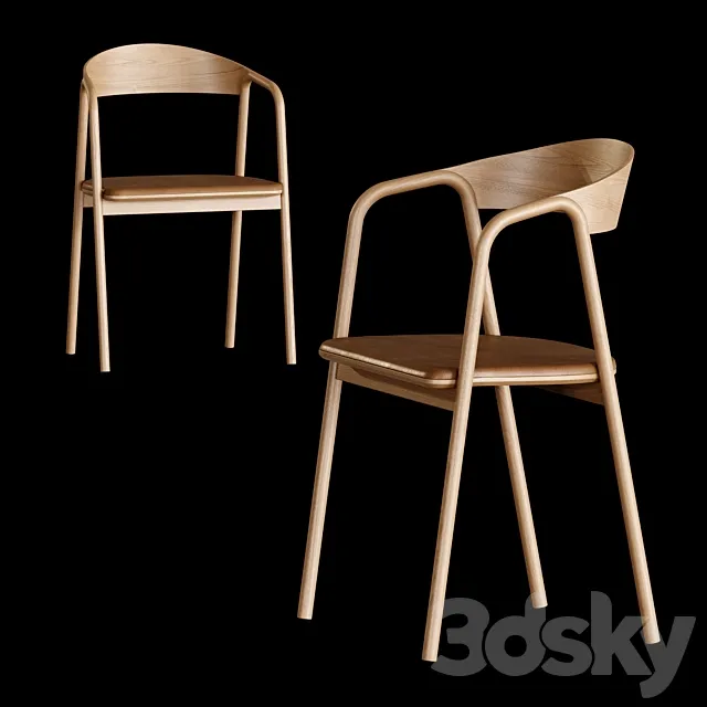 Inlay chair 3D Model