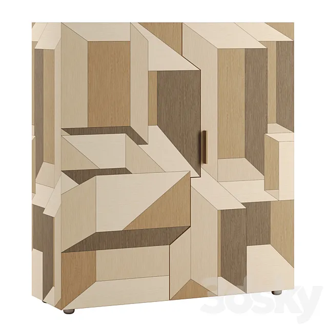 Inlay Cupboard by PORRO 3DModel