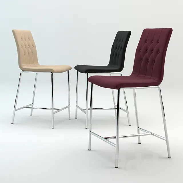 INMOD Bar Chair 3D Model