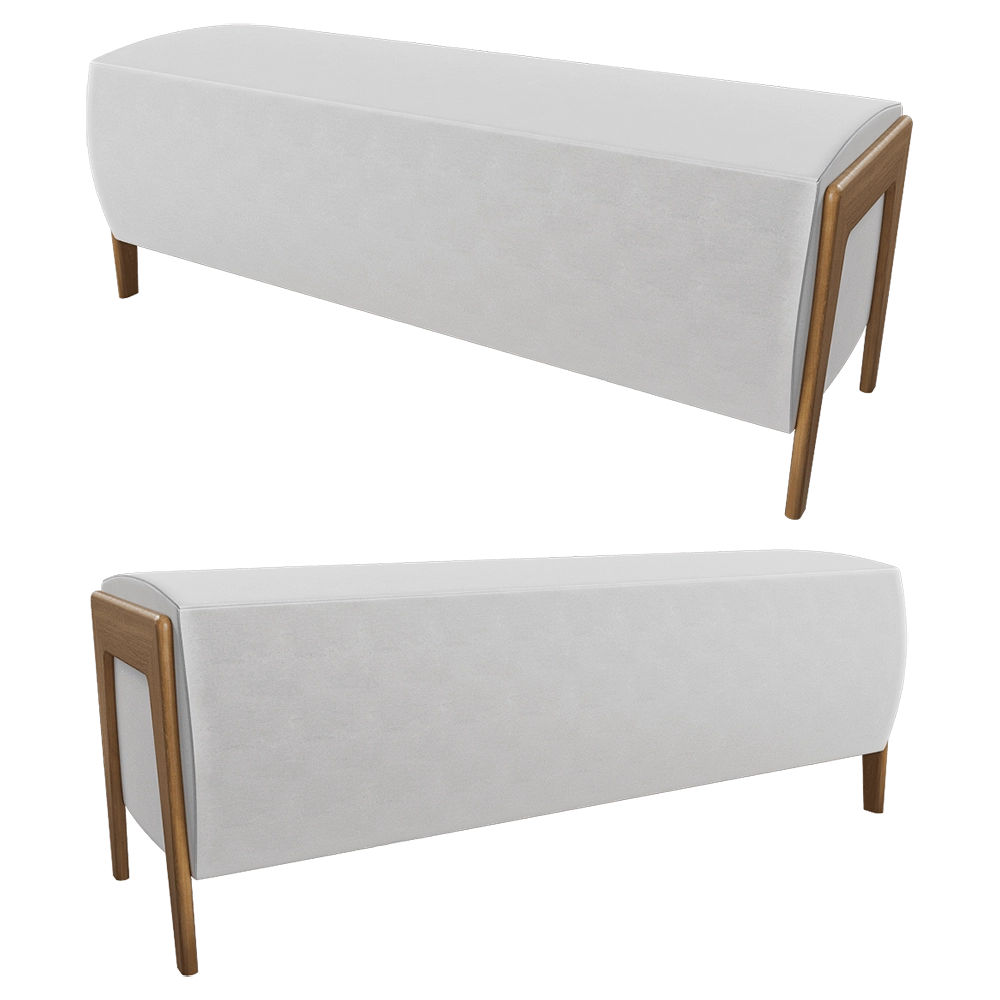 Inno - Bench Box Wood 1WR 3D Model