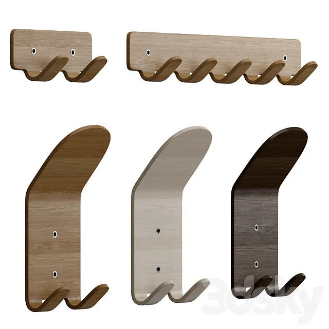 Inno wall hook 3D Model