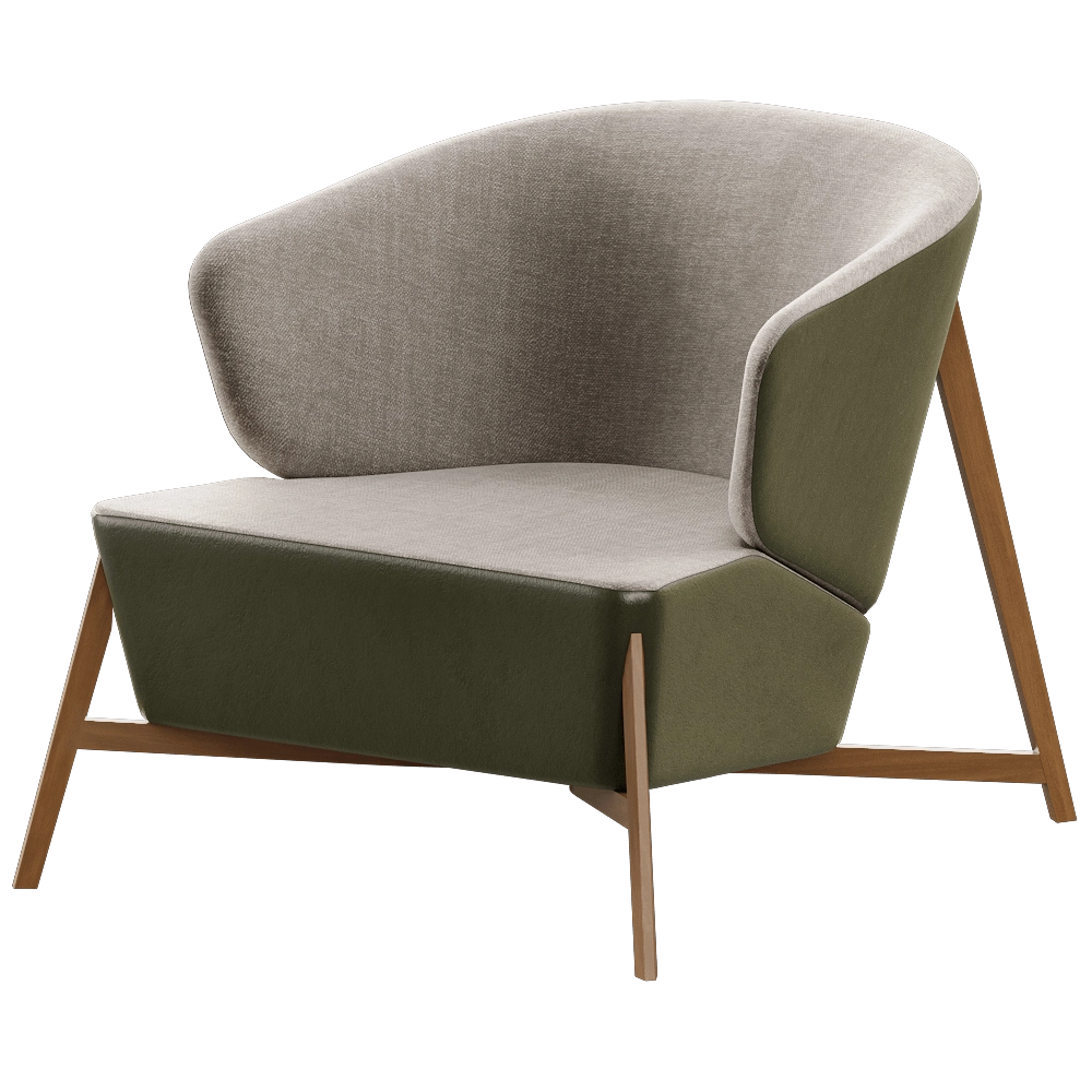 Innova  - Armchair Arsenale LC1 3D Model