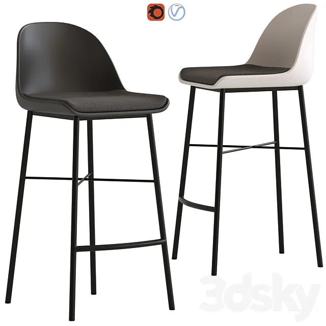 Innova Australia Laxmi Counter Stool 3DModel