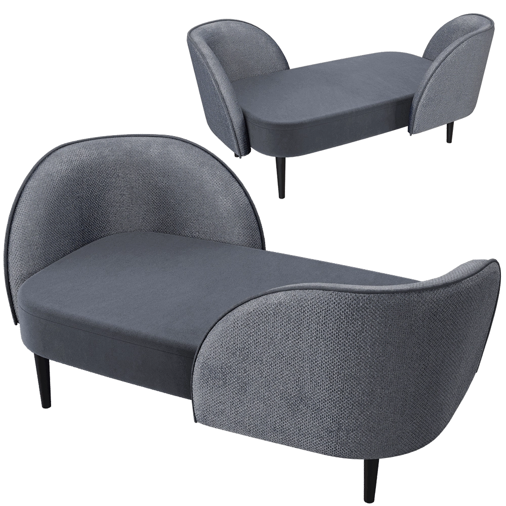Innova  - Chaise lounge Adam VIS A VIS 3D Model