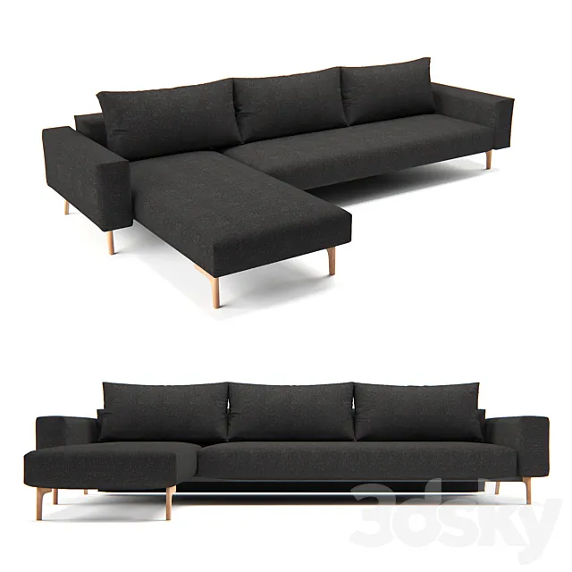INNOVATION Idun Sofa Bed - lounger 3D Model