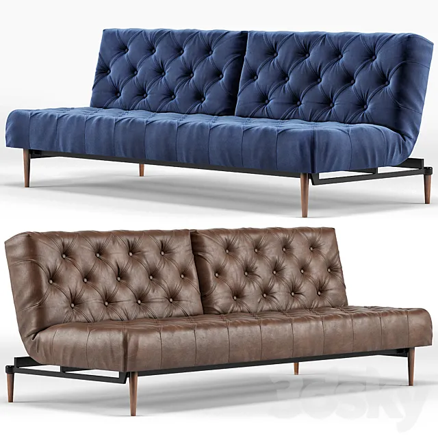 Innovation Old School Sofa 3D Model