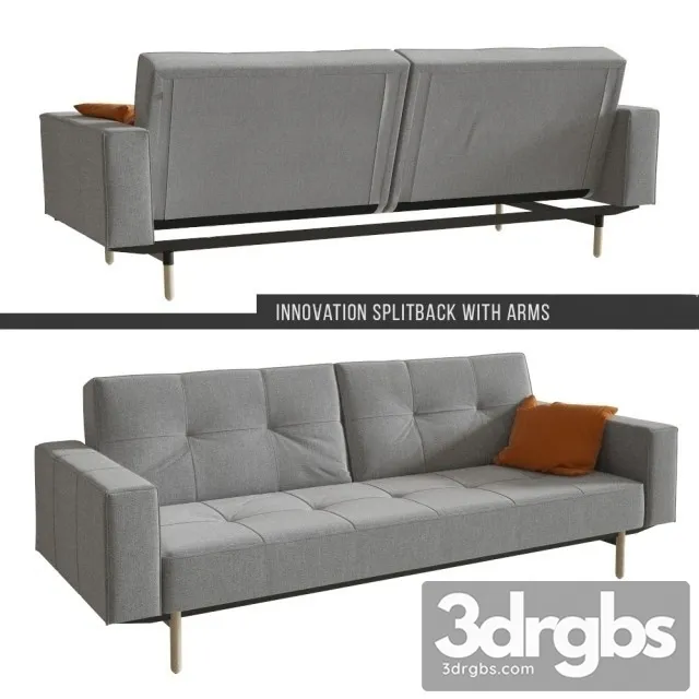 Innovation Splitback Sofa 3D Model Download