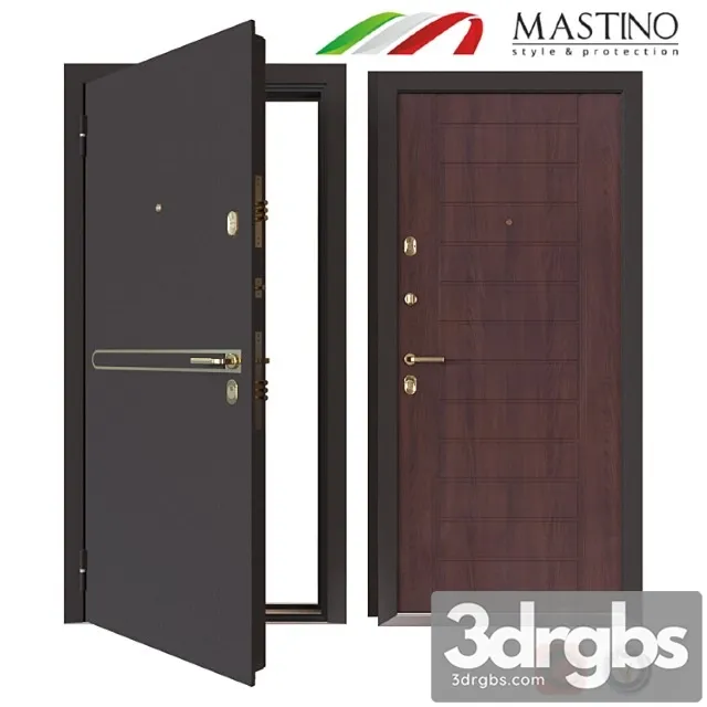 Input metal door mastino strada 3D Model Free