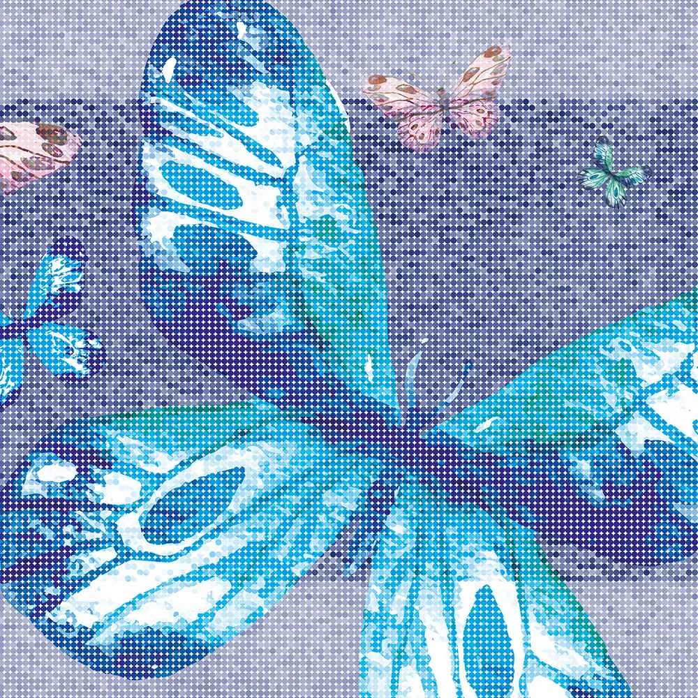 INSTABILELAB - Wallpaper Poetic Butterfly 3D Model