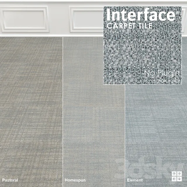 Interface Carpet Contemplation Texture No: 1 3DModel