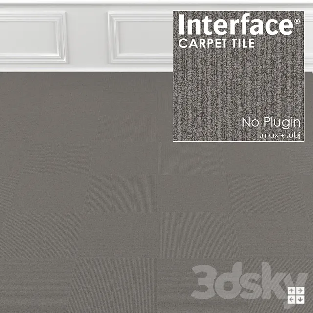 Interface Carpet Urban Retreat Two Texture No: 3 3D Model