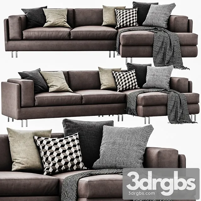 Interface Mama Chaise Lounge 1 3D Model Free