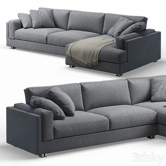 Interface Mama Sofa 3D Model