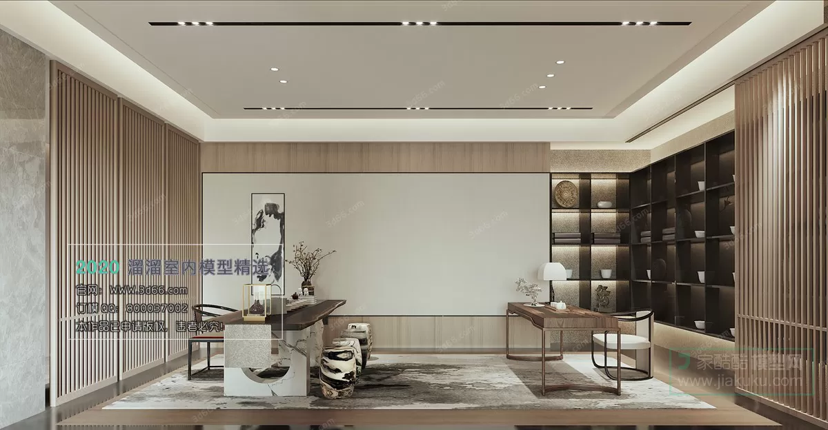 INTERIOR - 3D MODELS - CHINESE STYLE