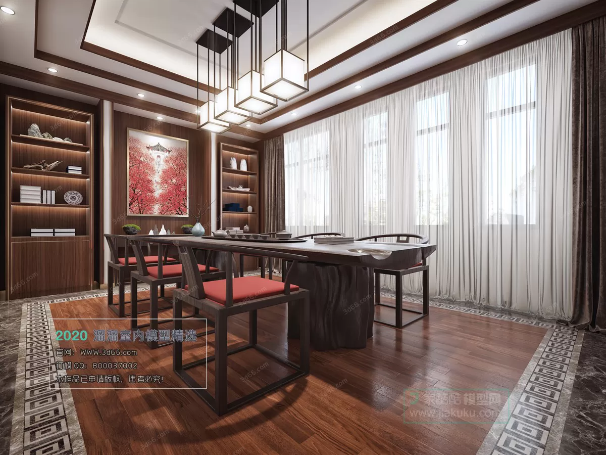 INTERIOR - 3D MODELS - CHINESE STYLE