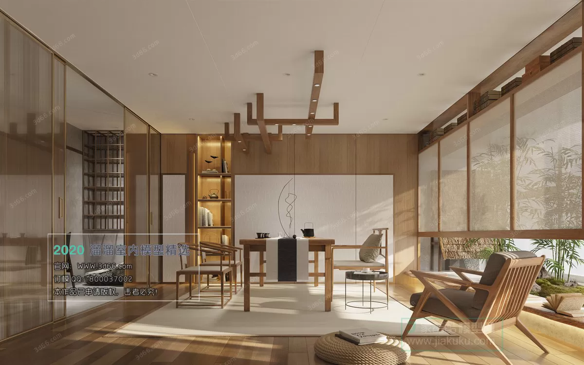 INTERIOR - 3D MODELS - CHINESE STYLE