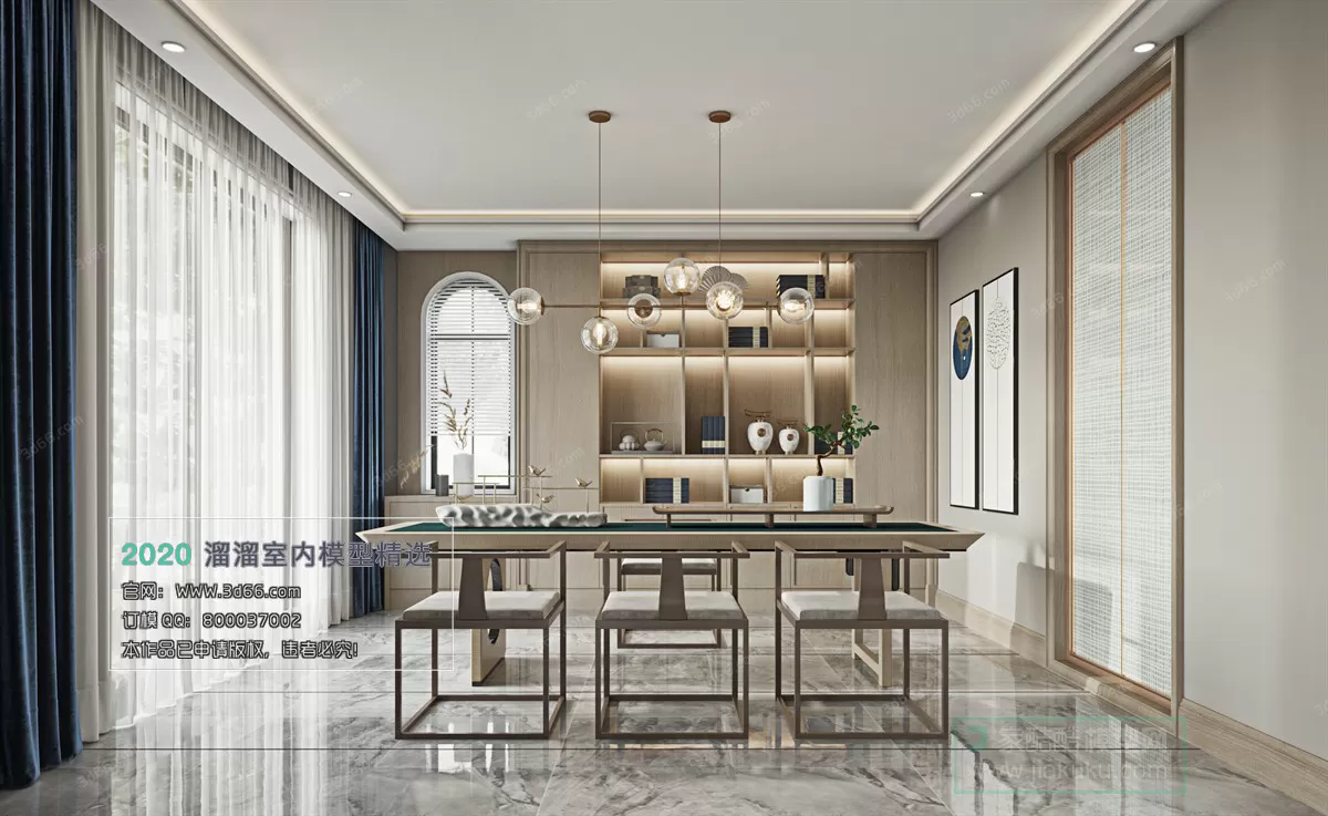 INTERIOR - 3D MODELS - CHINESE STYLE