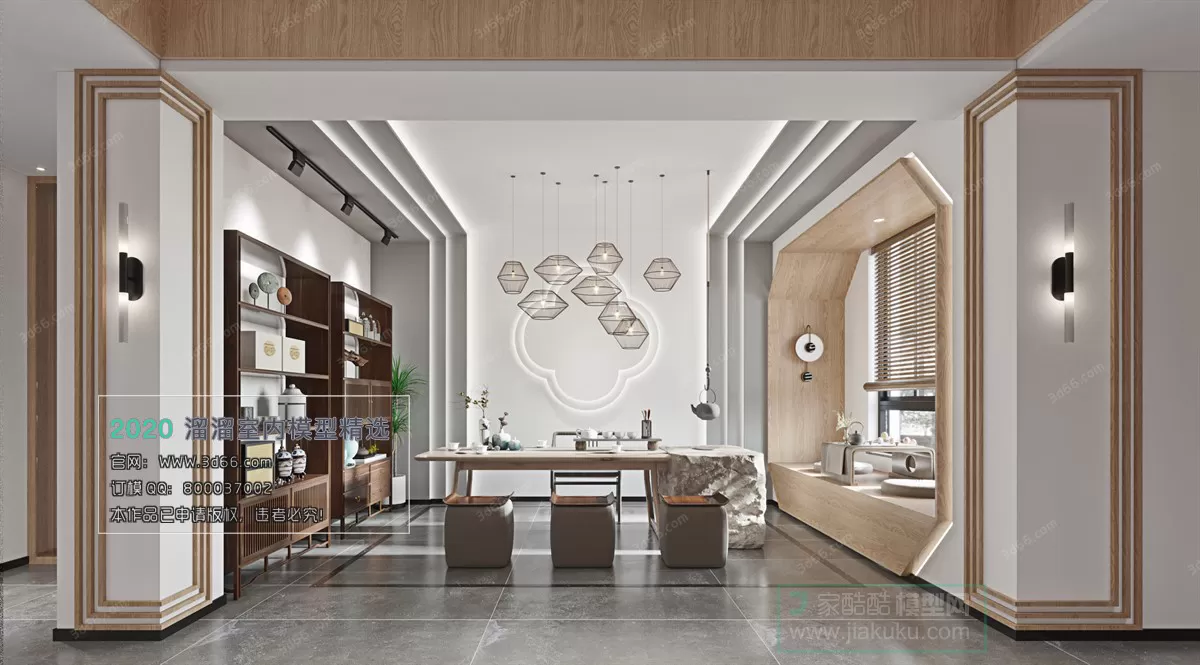 INTERIOR - 3D MODELS - CHINESE STYLE