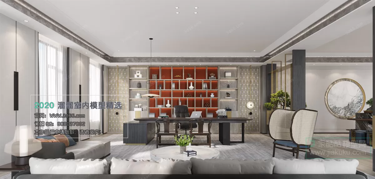 INTERIOR - 3D MODELS - CHINESE STYLE