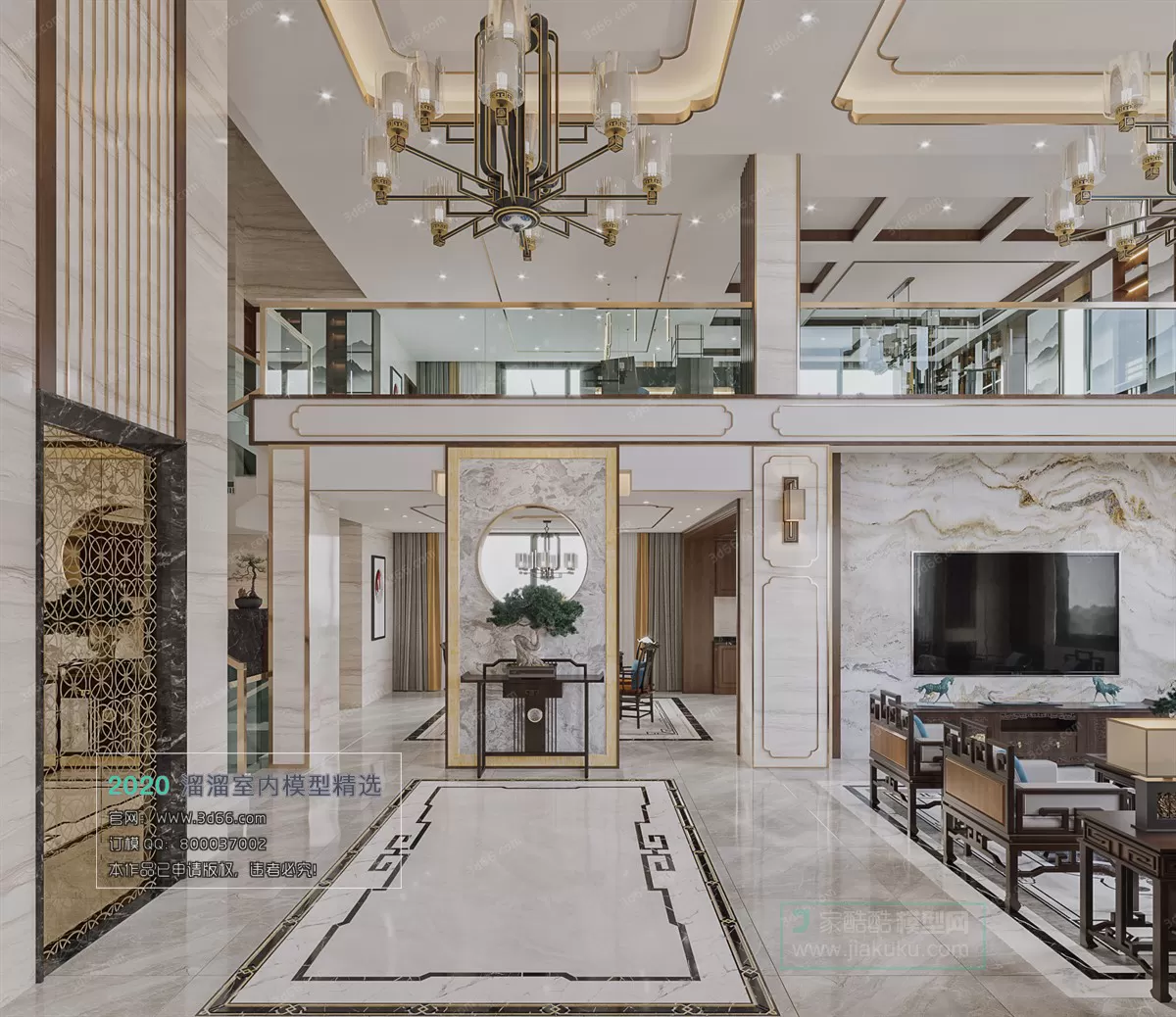 INTERIOR - 3D MODELS - CHINESE STYLE