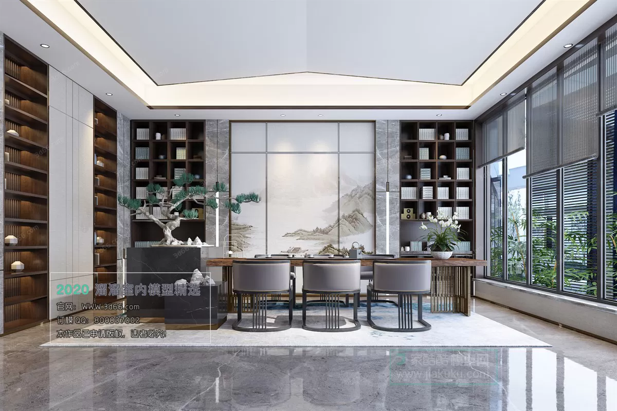 INTERIOR - 3D MODELS - CHINESE STYLE