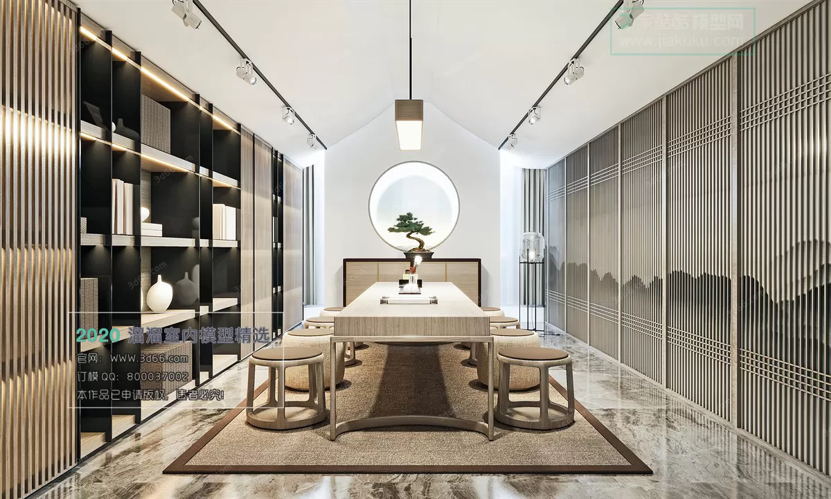 INTERIOR - 3D MODELS - CHINESE STYLE