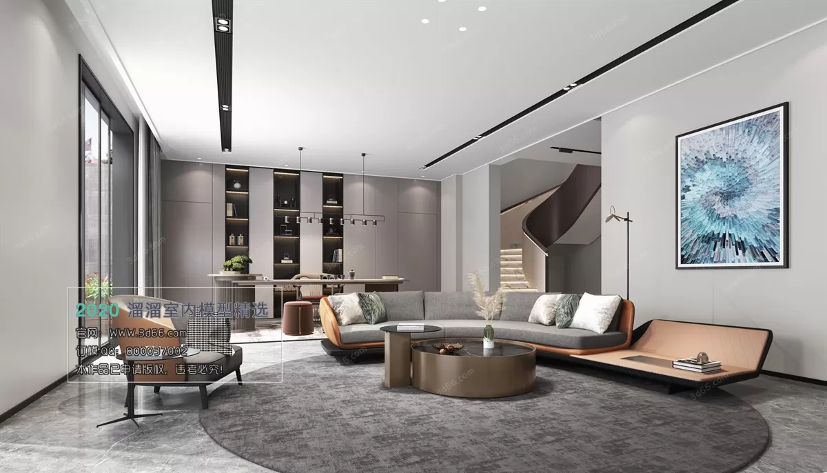 INTERIOR - 3D MODELS - CHINESE STYLE