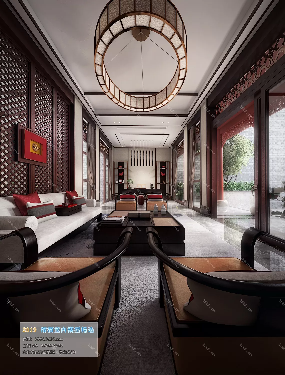 INTERIOR 3D MODELS - LIVING ROOM 3D MODELS