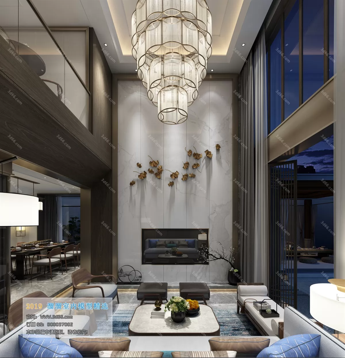 INTERIOR 3D MODELS - LIVING ROOM 3D MODELS