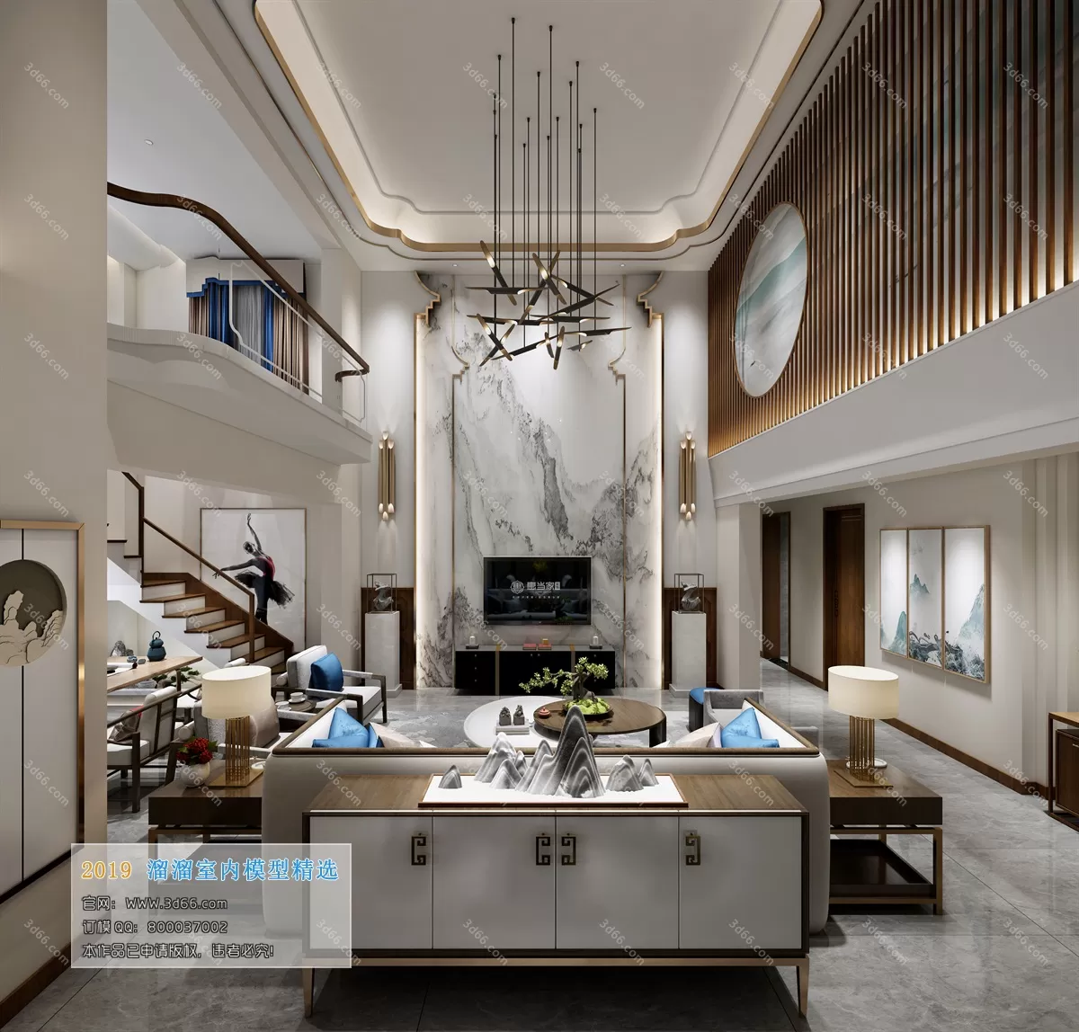 INTERIOR 3D MODELS - LIVING ROOM 3D MODELS