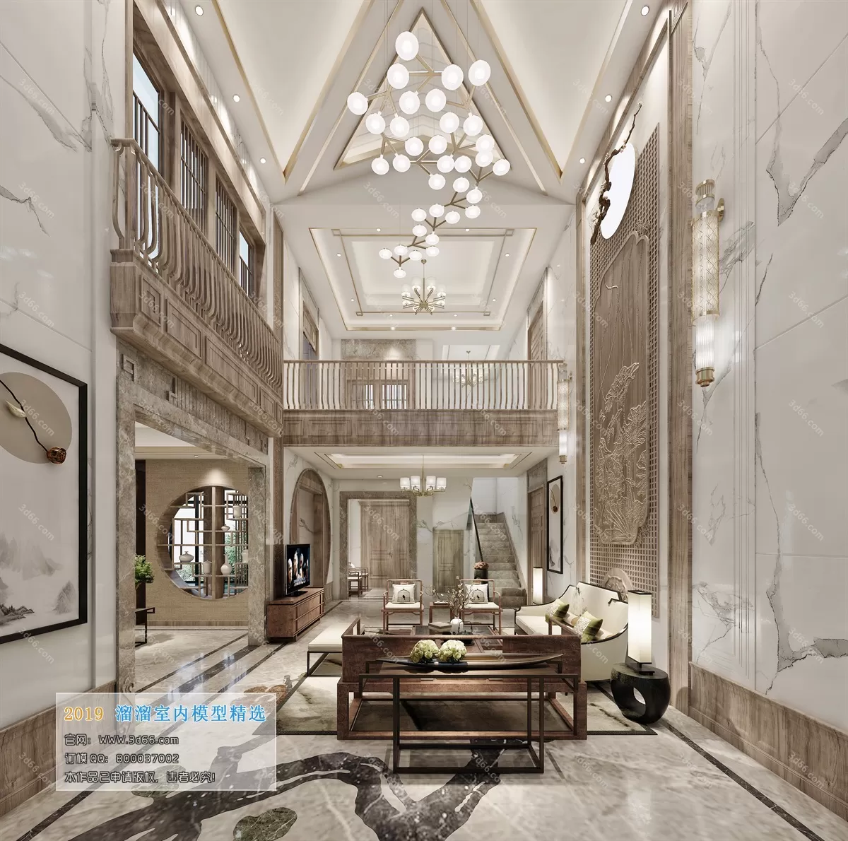 INTERIOR 3D MODELS - LIVING ROOM 3D MODELS