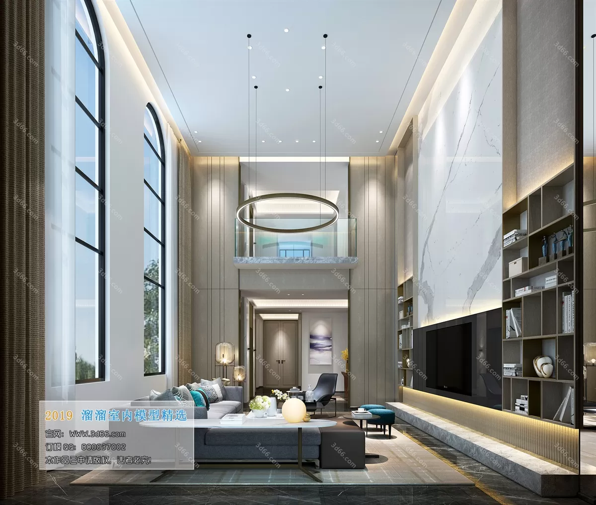 INTERIOR 3D MODELS - LIVING ROOM 3D MODELS