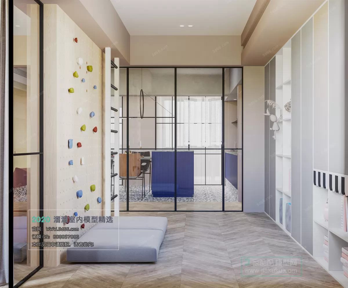 INTERIOR - 3D MODELS - MODERN STYLE