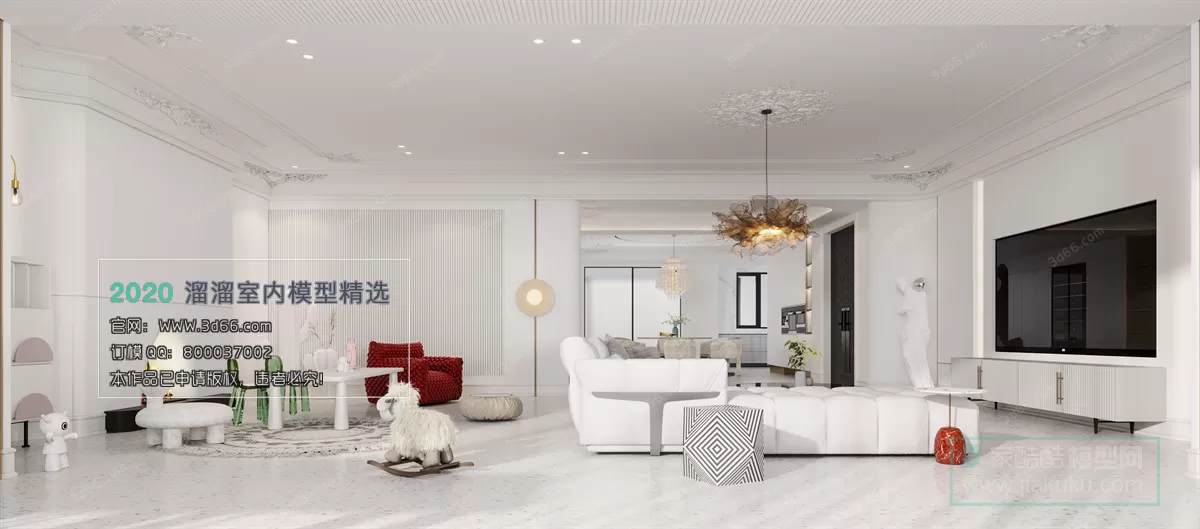 INTERIOR - 3D MODELS - MODERN STYLE