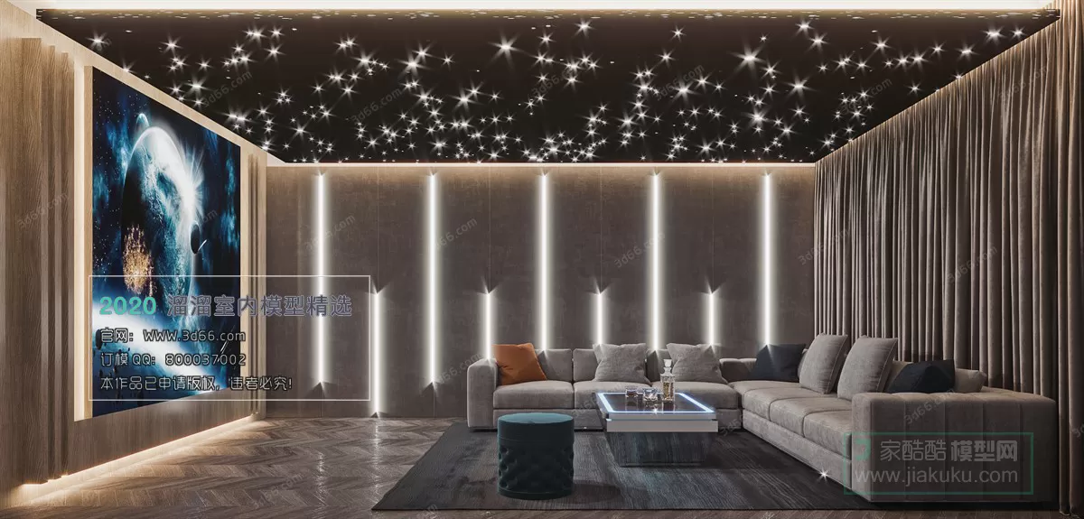 INTERIOR - 3D MODELS - MODERN STYLE