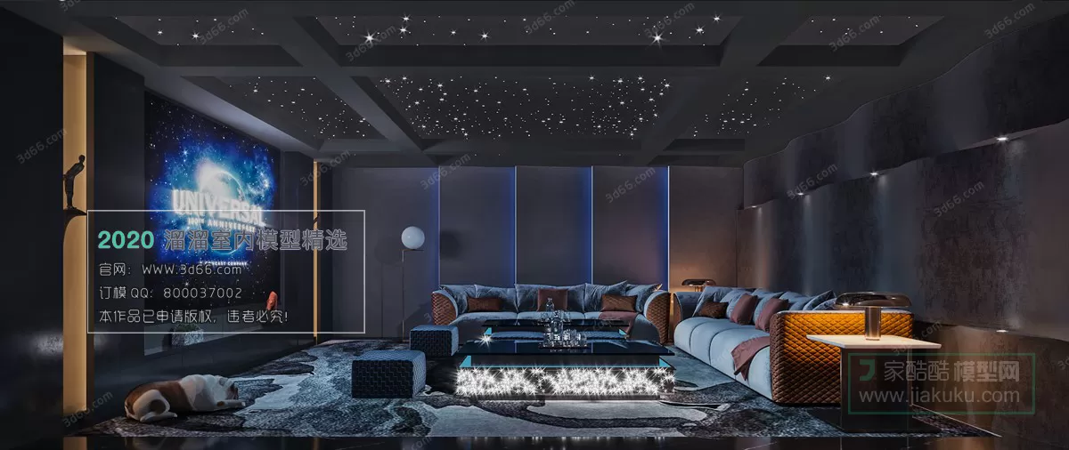 INTERIOR - 3D MODELS - MODERN STYLE