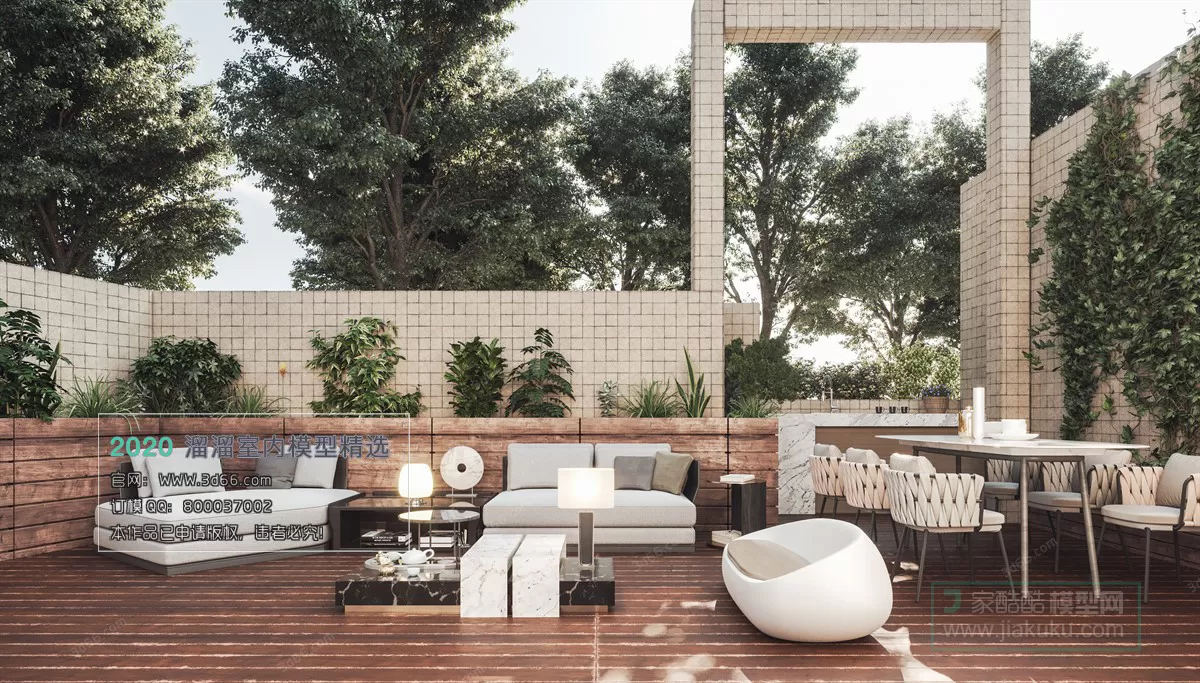 INTERIOR - 3D MODELS - MODERN STYLE