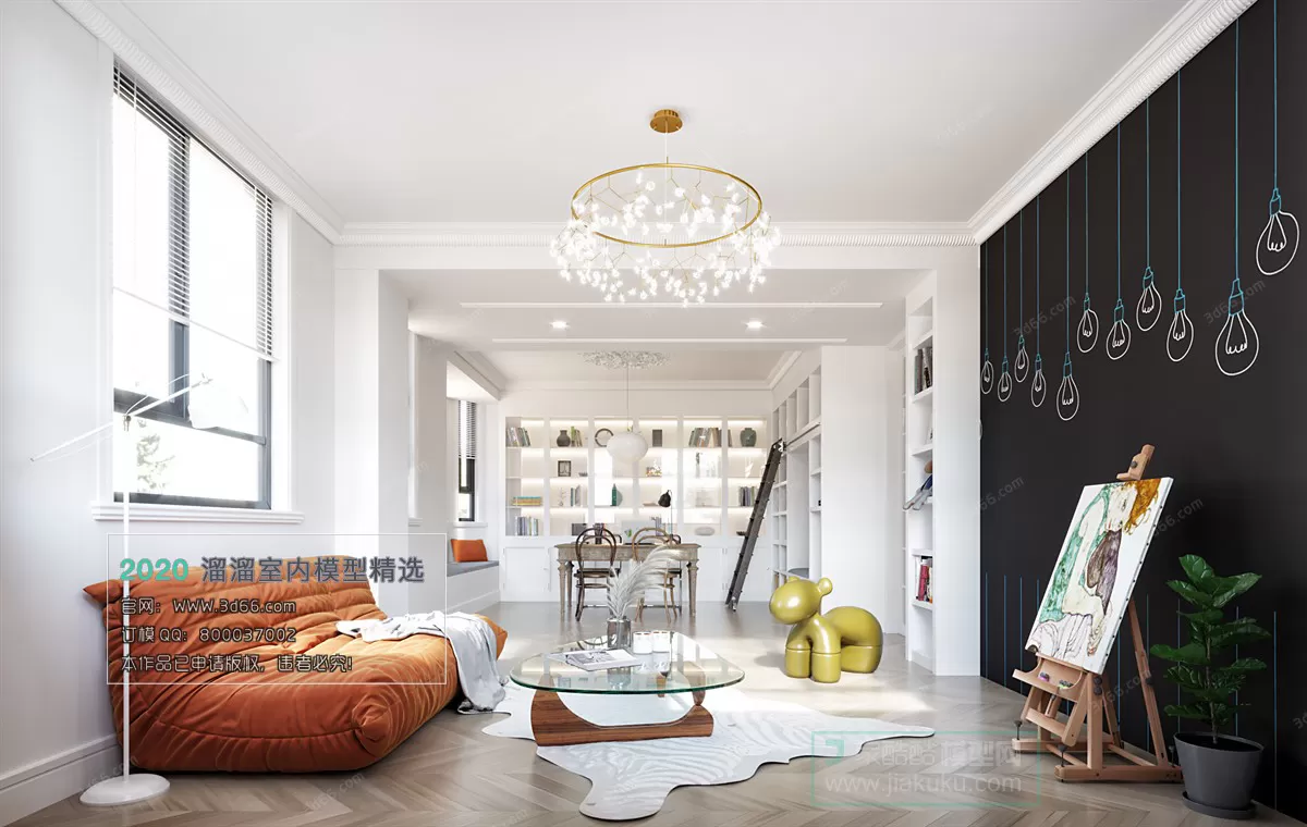 INTERIOR - 3D MODELS - MODERN STYLE