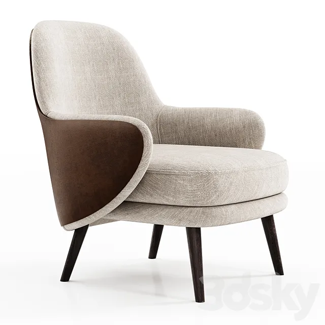 Interior chair Mason 3D Model