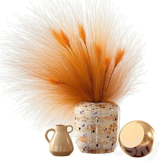 Interior decor set 3DModel