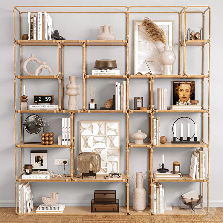 Interior Design Decorative 001 3D Model