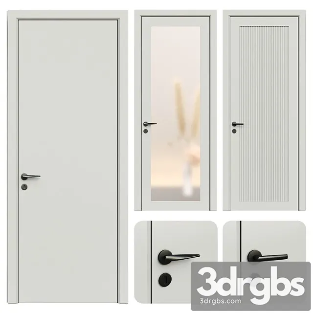 Interior Door 008 14 3D Model Free