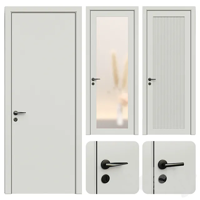 interior door 077 3D Model